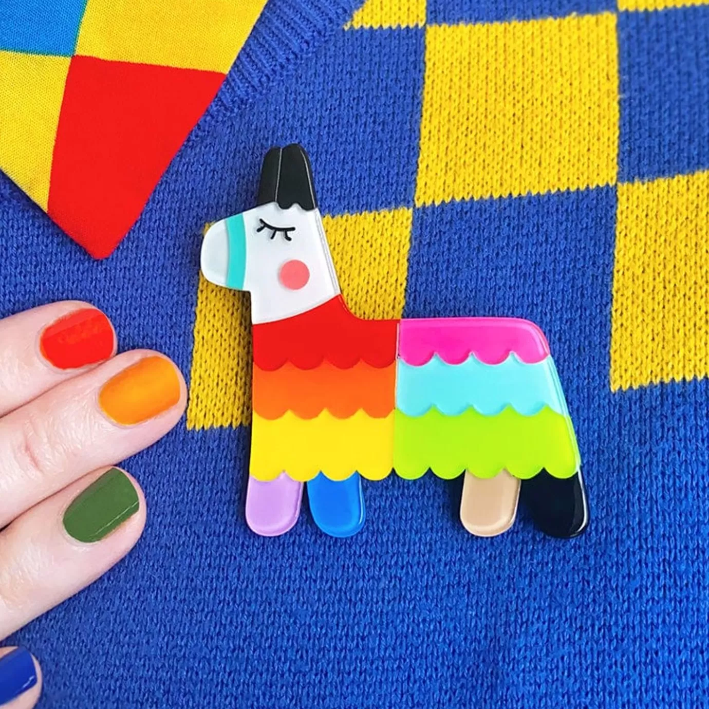 Erstwilder Viva Pride Pinata Brooch* Brooches