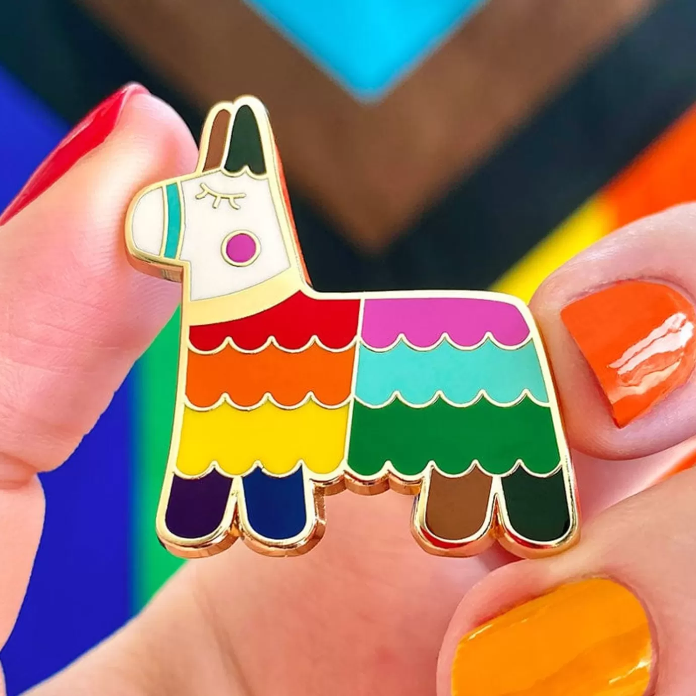Erstwilder Viva Pride Pinata Enamel Pin* Enamel Pins