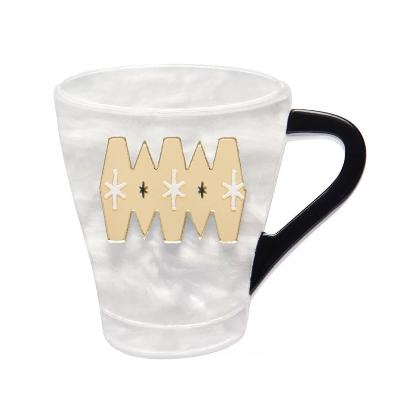 Erstwilder Wake Up And Smell The Coffee Mini Brooch* Brooches