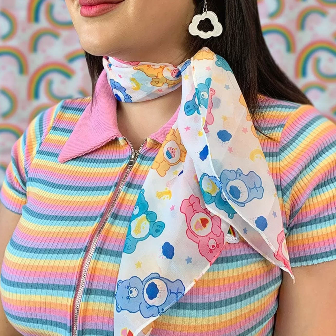 Erstwilder We Care A Lot Head Scarf* Scarves