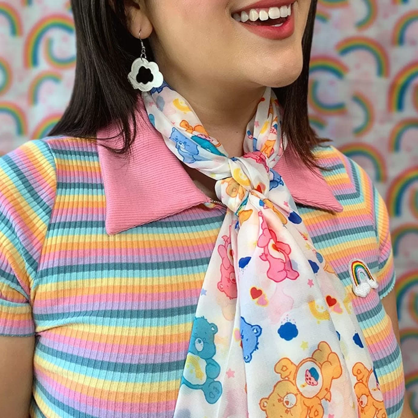 Erstwilder We Care A Lot Large Neck Scarf* Scarves