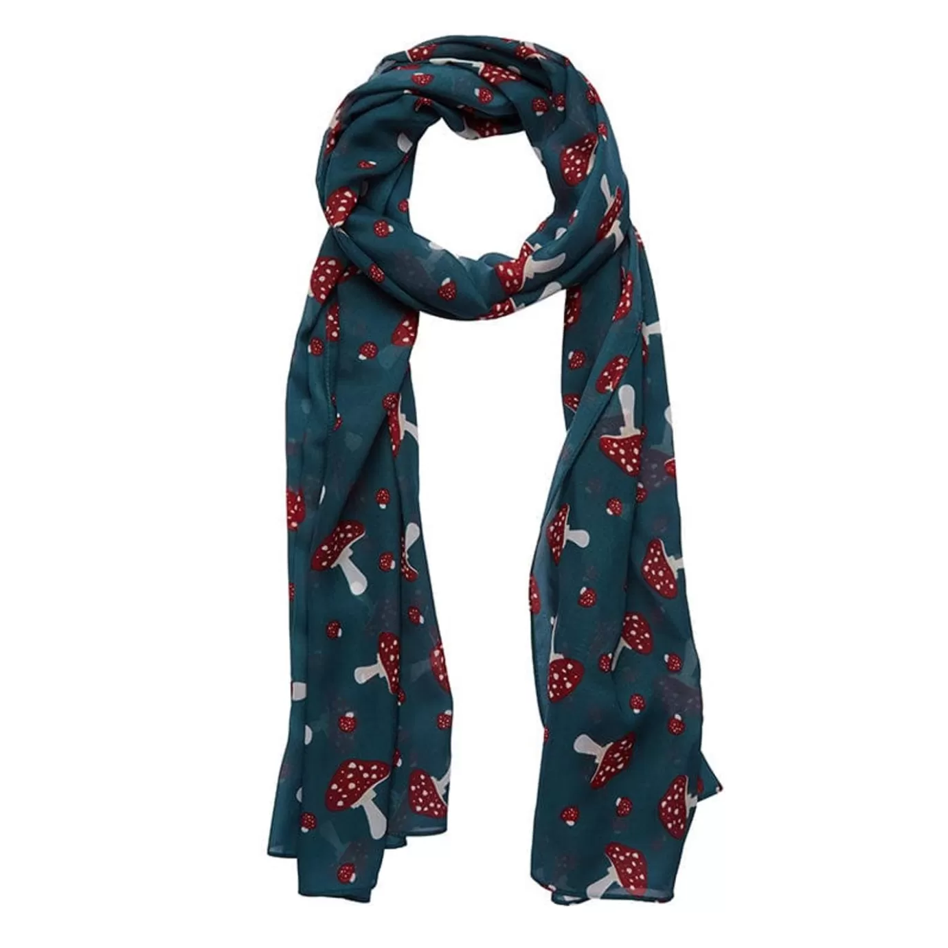 Erstwilder Well Spotted Neck Scarf Teal* Scarves
