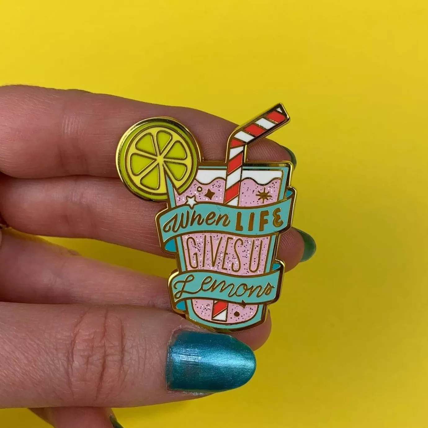 Erstwilder When Life Gives U Lemons Enamel Pin* Enamel Pins