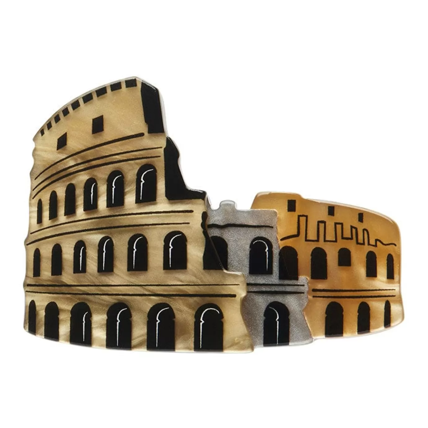 Erstwilder Where Gladiators Rome Brooch* Brooches