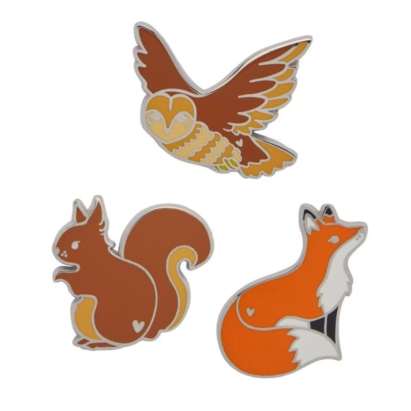 Erstwilder Wild And Free Pin Set* Enamel Pins