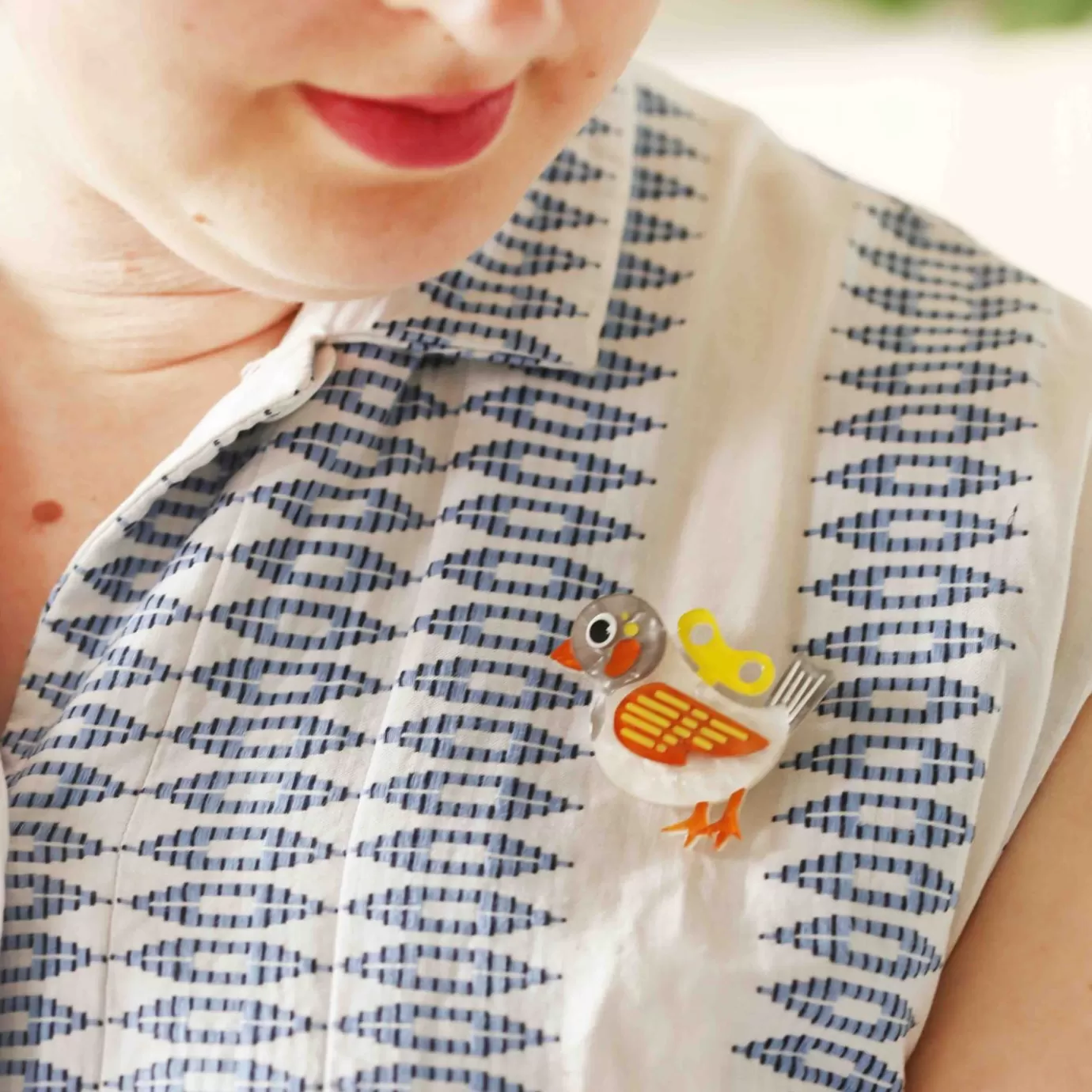 Erstwilder Wind-Up Whimsy Mini Brooch* Brooches