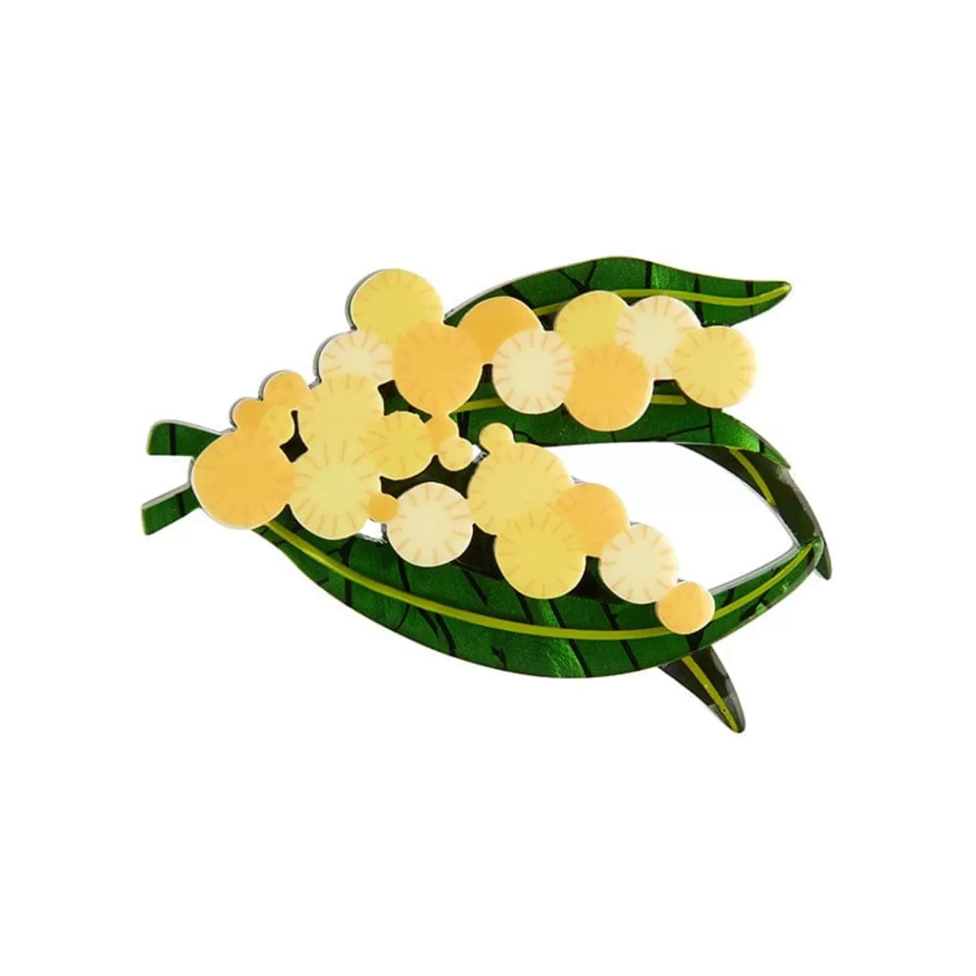 Erstwilder Woven Wattle Mini Brooch* Brooches