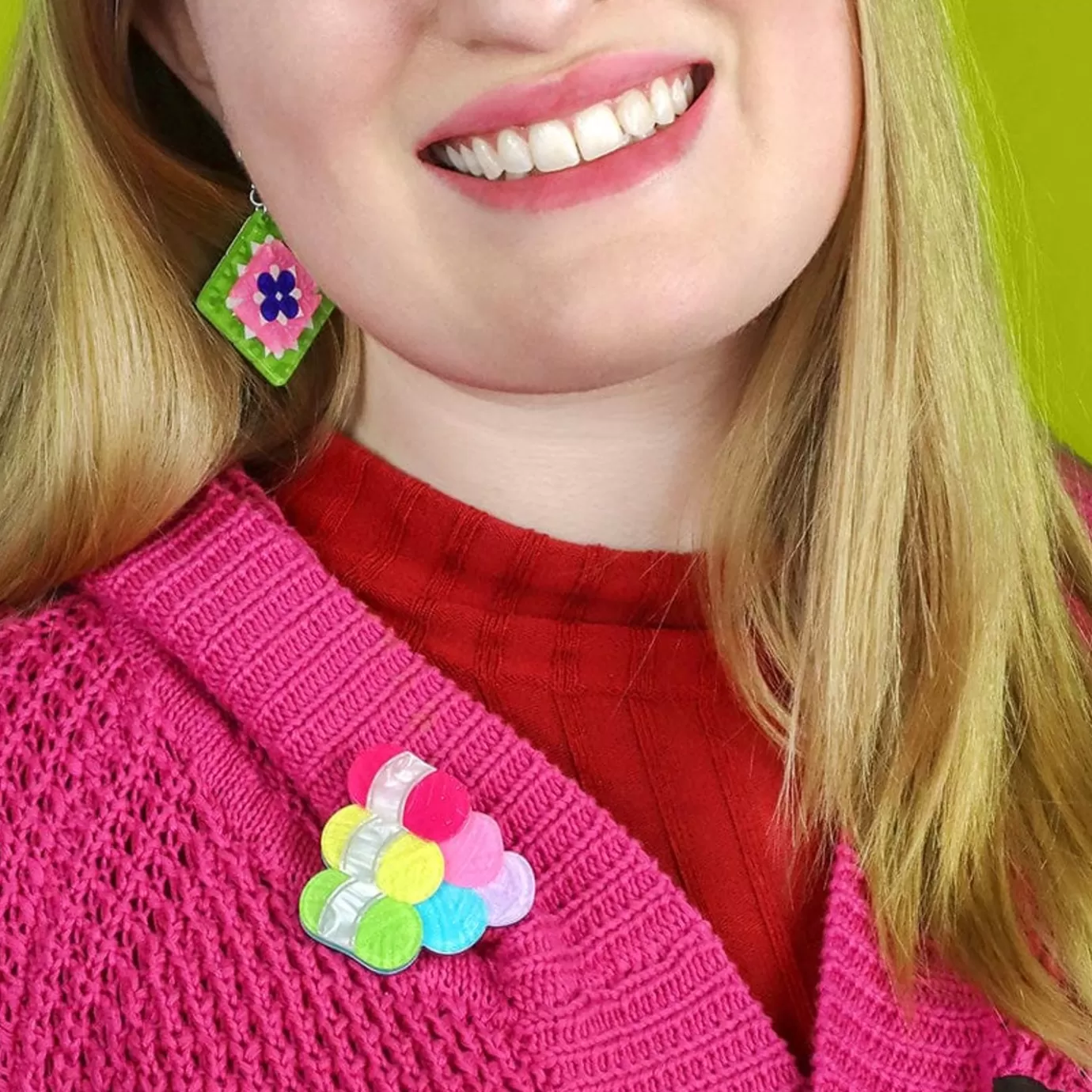 Erstwilder Yarn Spinner Brooch* Brooches