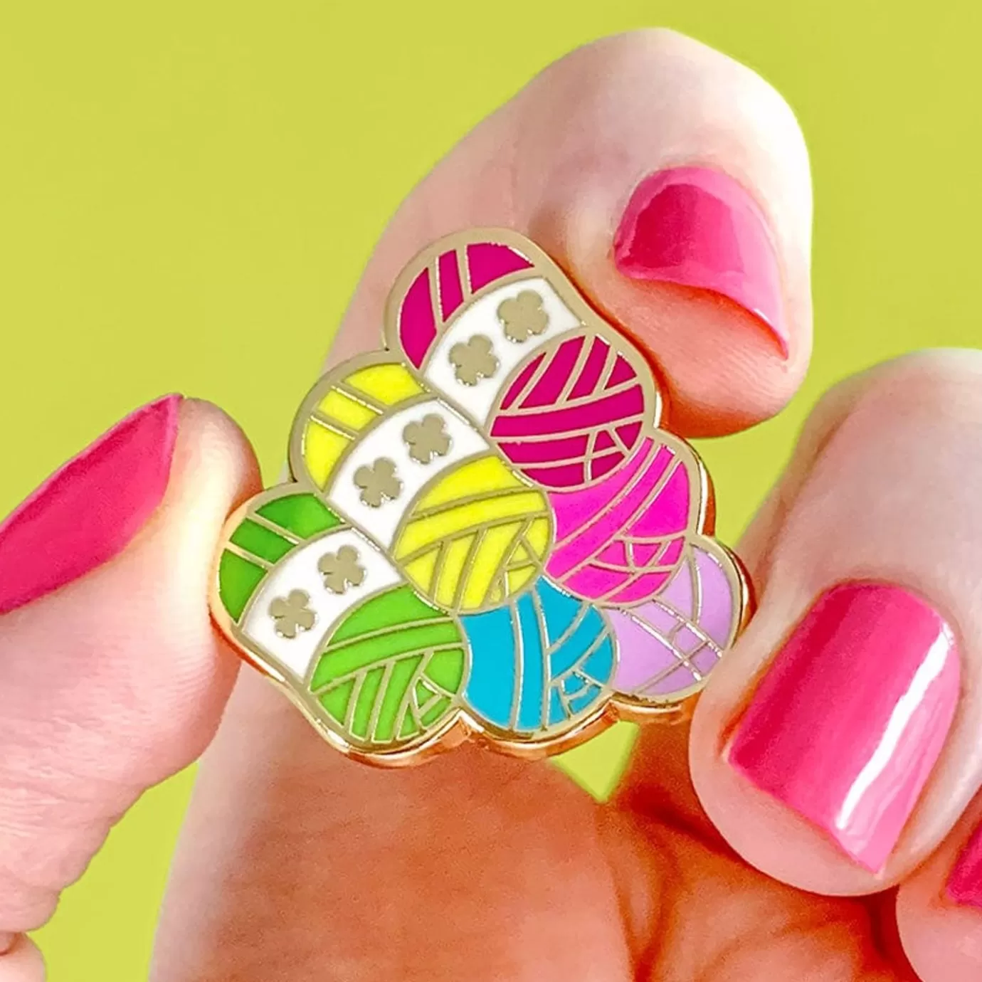 Erstwilder Yarn Spinner Brooch Enamel Pin* Enamel Pins