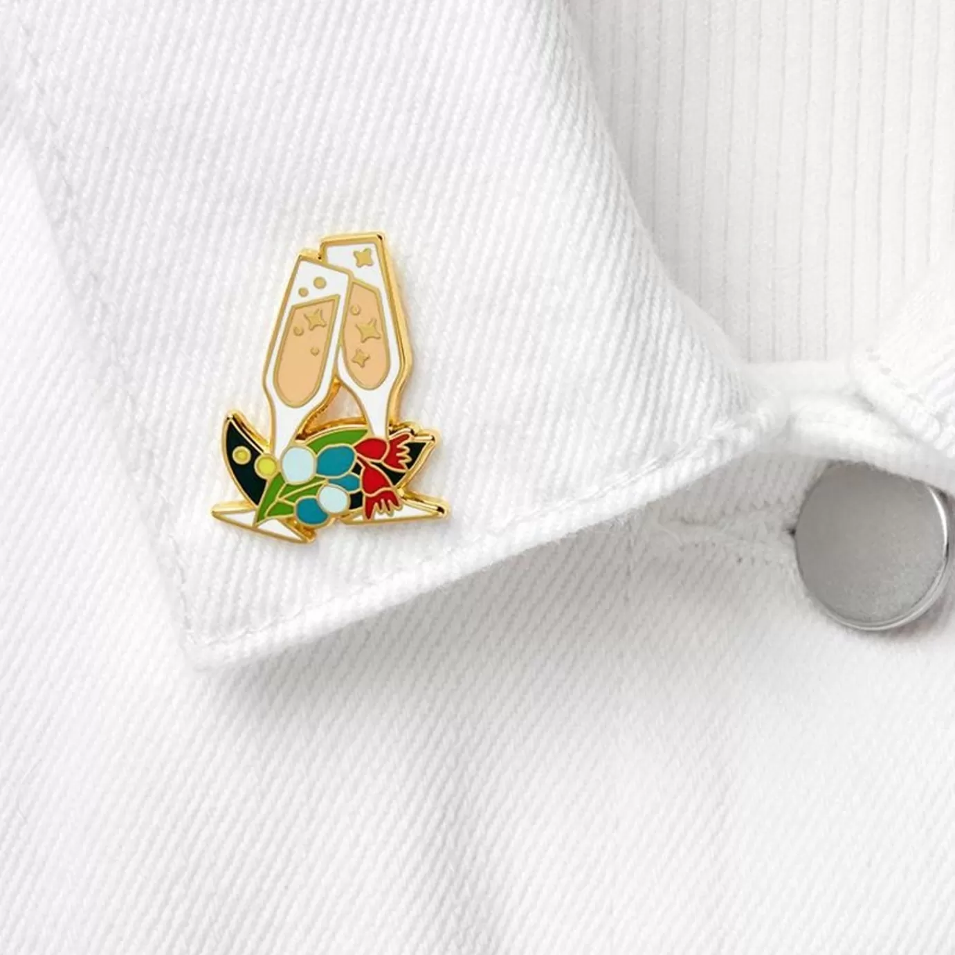 Erstwilder Yuletide Sparkles Enamel Pin* Enamel Pins