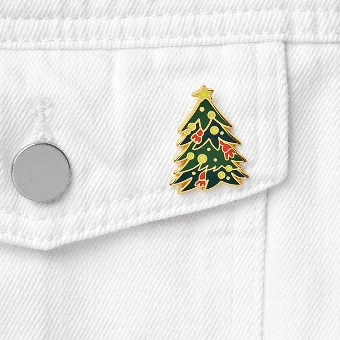 Erstwilder Yuletide Timber Enamel Pin* Enamel Pins