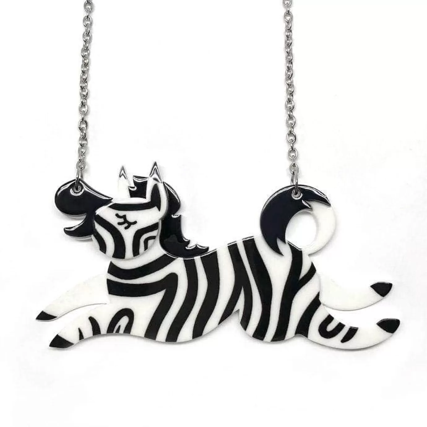 Erstwilder Zebra Crossing Necklace* Necklaces