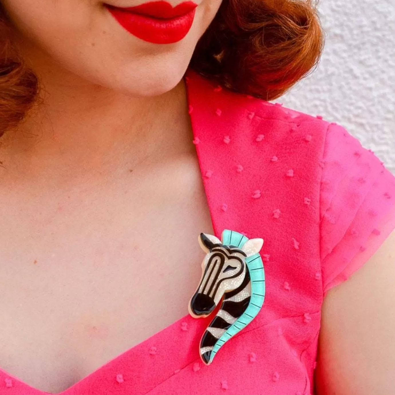 Erstwilder Zelda The Zany Zebra Brooch* Brooches