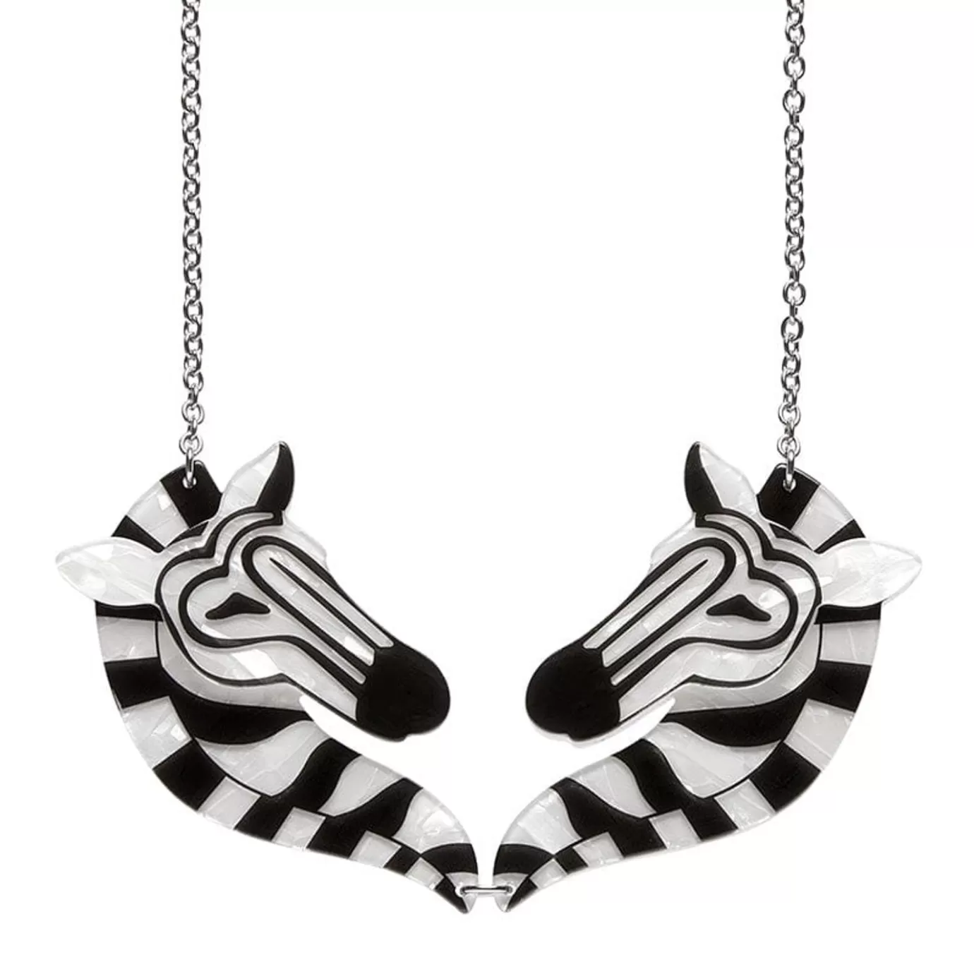 Erstwilder Zelda The Zany Zebra Necklace* Necklaces