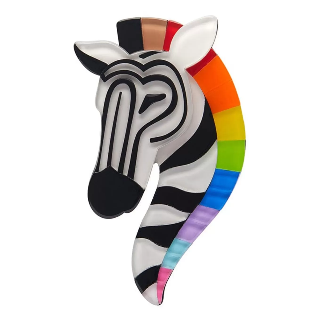Erstwilder Zelda The Zestful Zebra Brooch* Brooches
