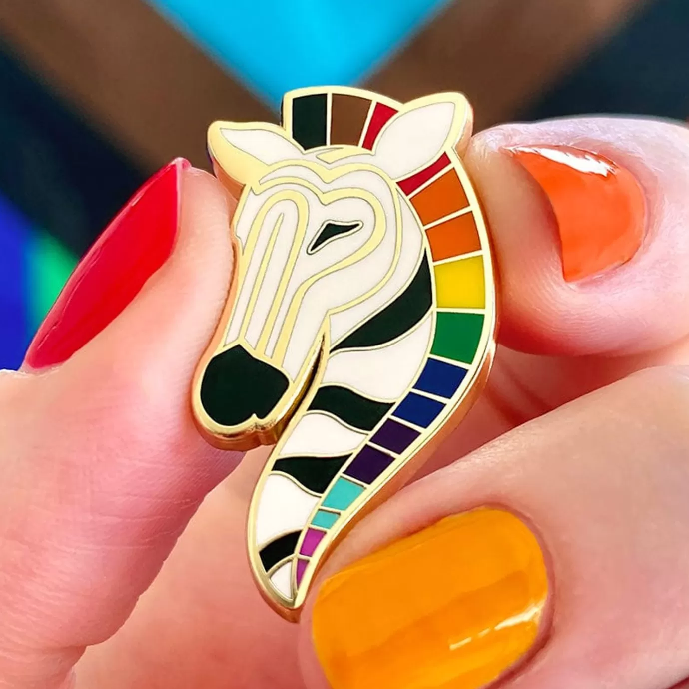 Erstwilder Zelda The Zestful Zebra Enamel Pin* Enamel Pins