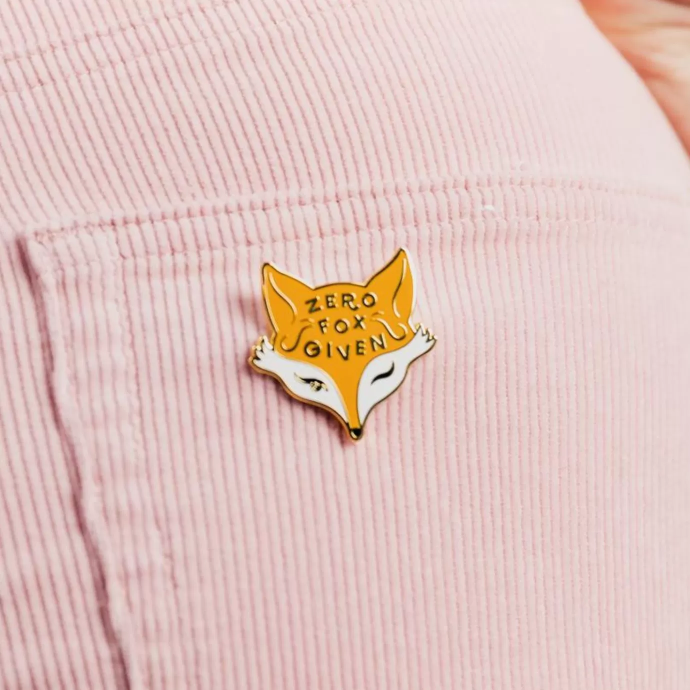 Erstwilder Zero Fox Given Enamel Pin* Enamel Pins